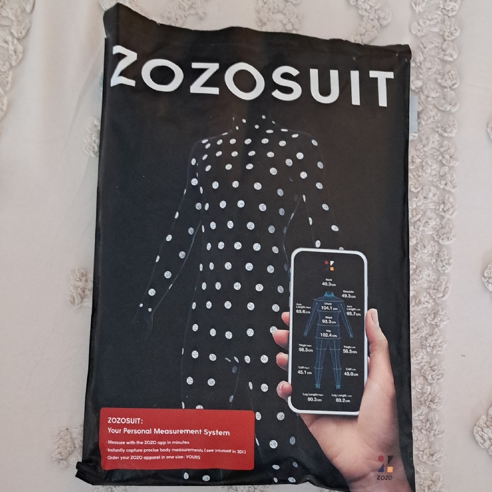 ZOZOSUIT Black Measurement Suit